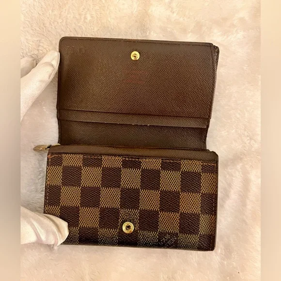 🛑SOLD🛑Louis Vuitton Damier Ebene Tresor Wallet - Picture 3 of 8